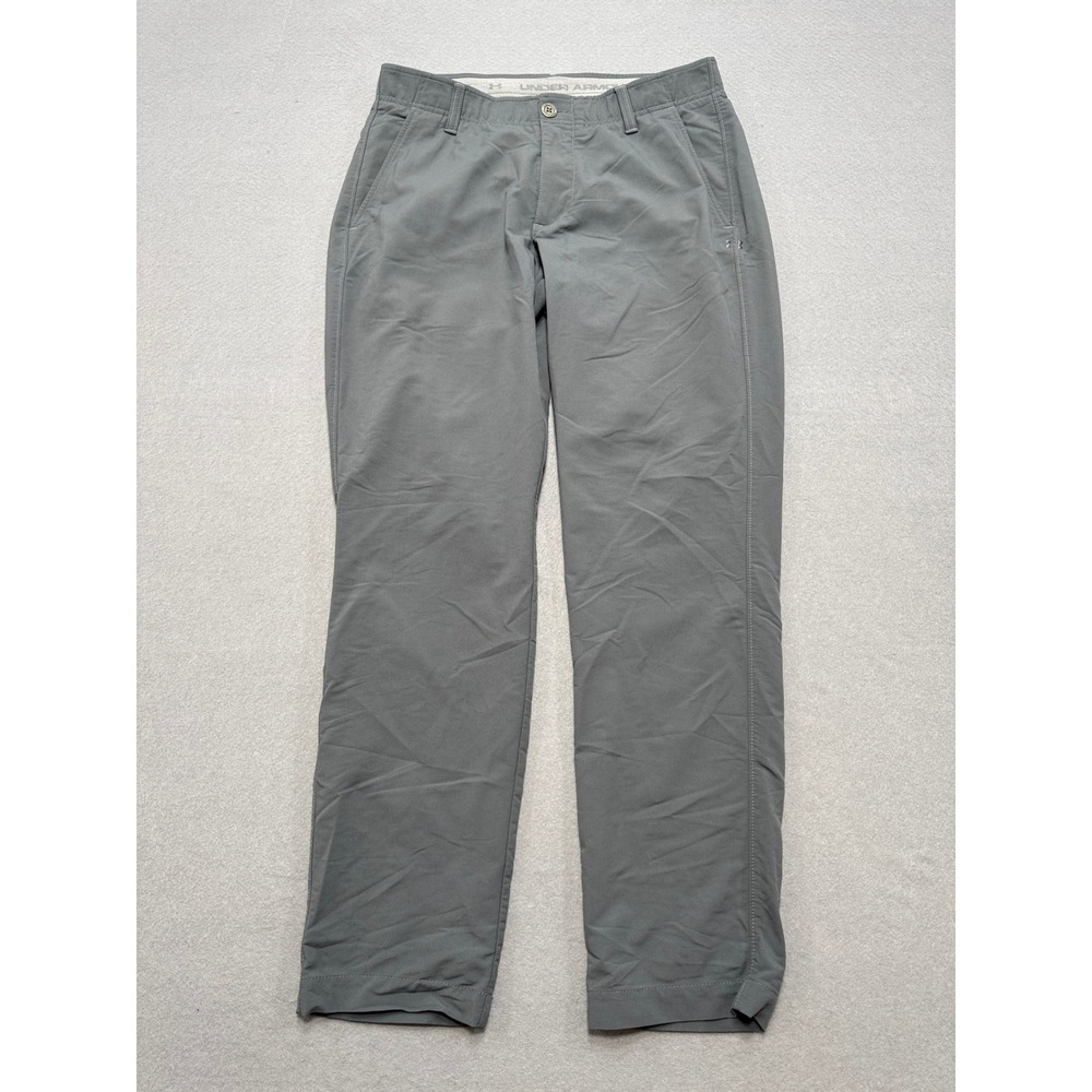 Under Armour Golf Pants Men's 32/30 Gray Straight Leg Athletic Active Training